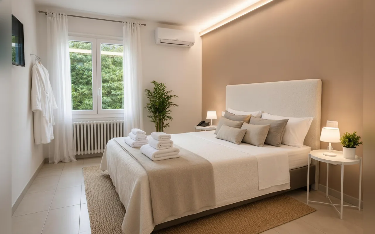 Camera con bagno privato — locanda divinis, Cerea (Veneto) (foto 14)