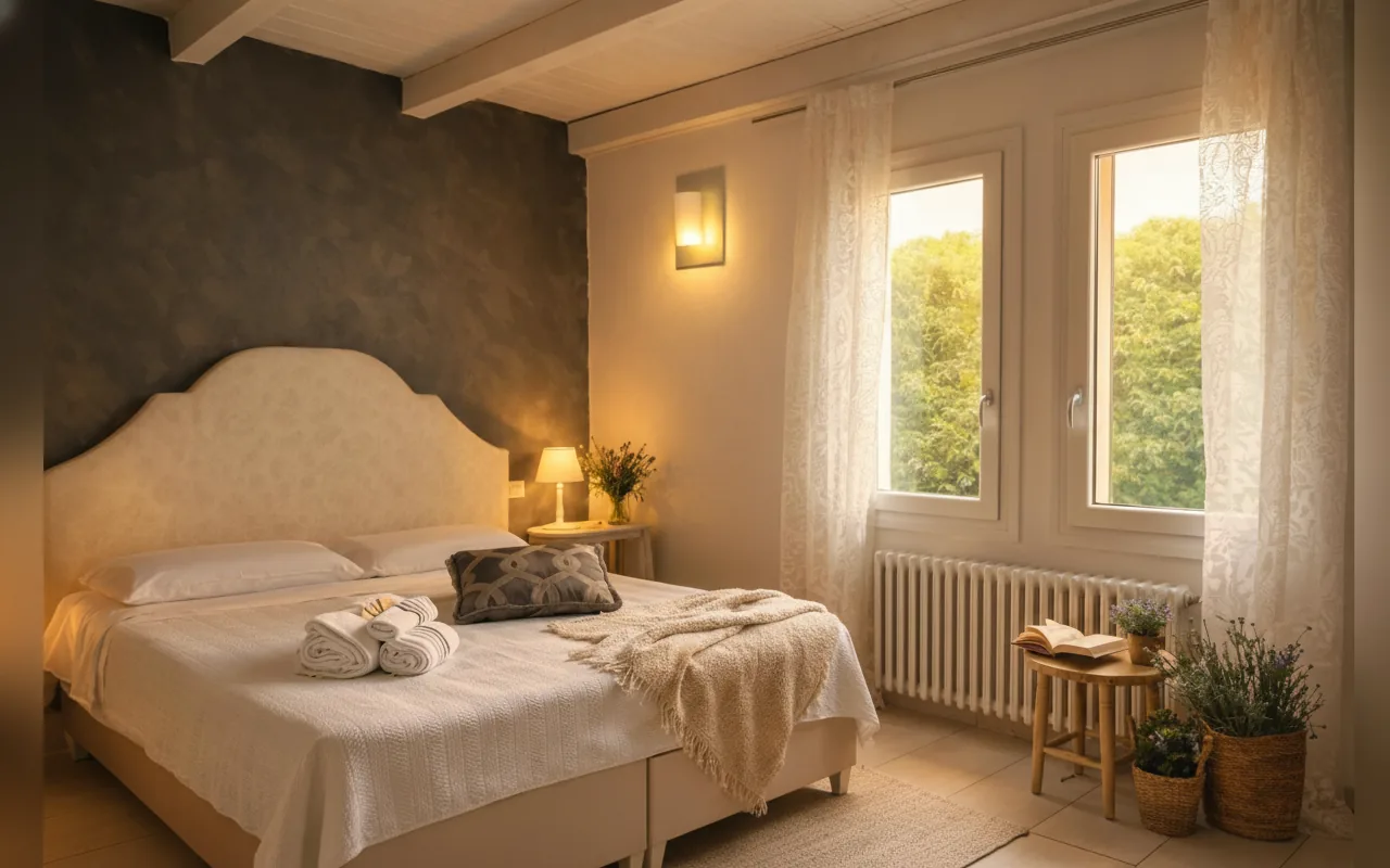 Camera con bagno privato — locanda divinis, Cerea (Veneto) (foto 15)