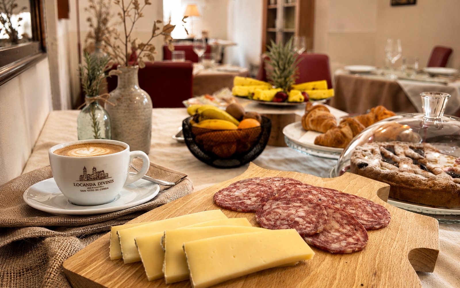 La colazione della Locanda Divinis